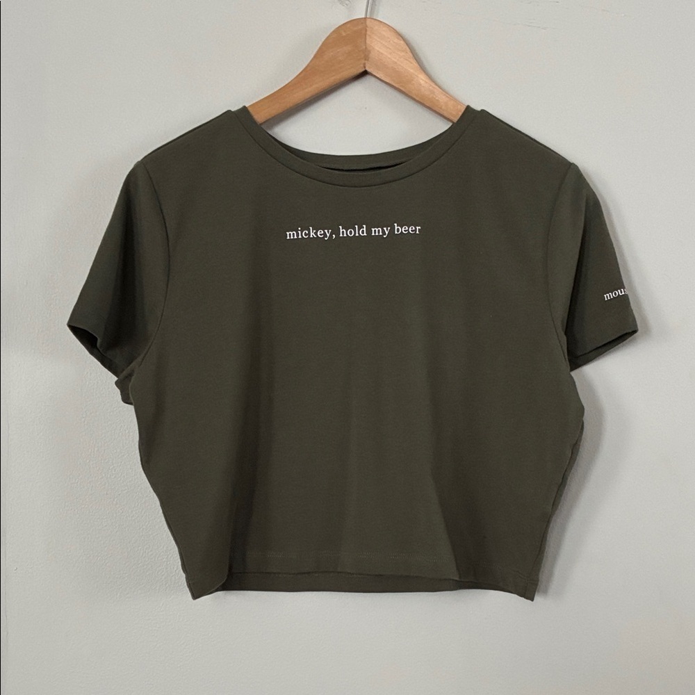 Wild Fable Olive Crop Top Sz XXL